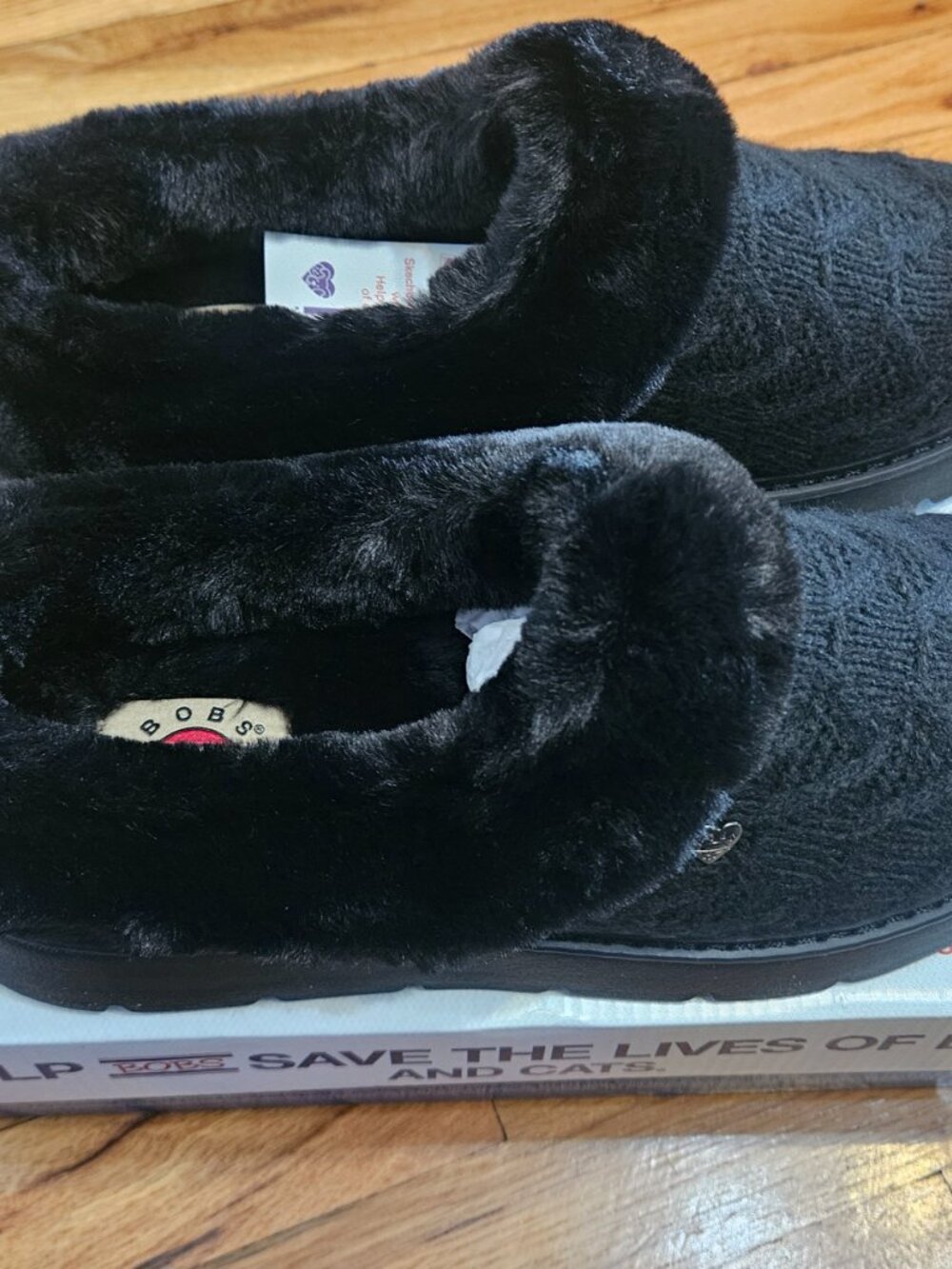 Skechers Women's BOBS Keepsakes Lite Warm Greetings Slippers - Picture 2 of 4
